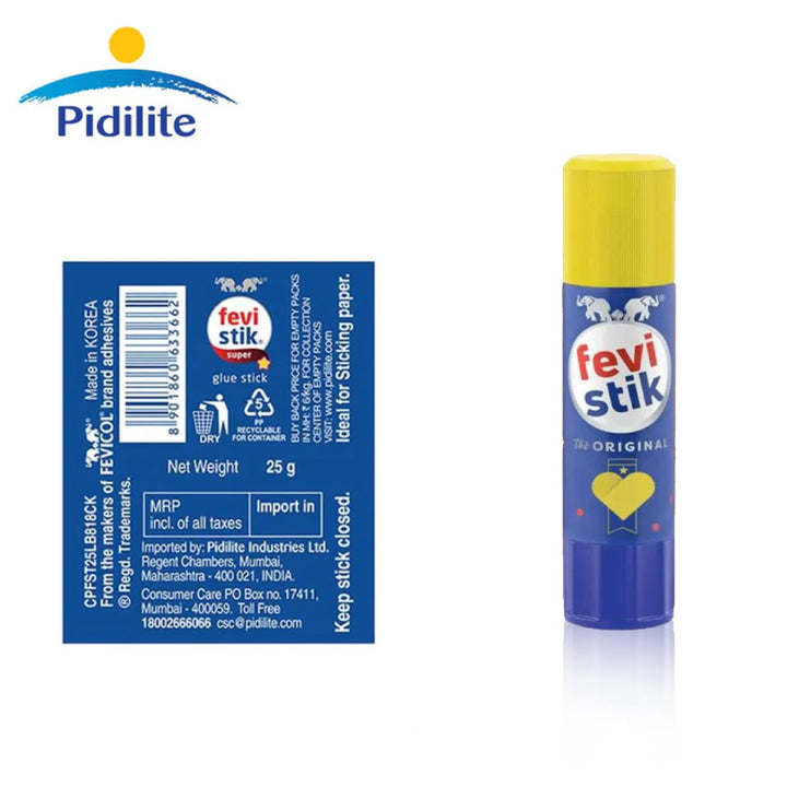 Fevistik Pocket Glue Stik, 25 Grams (Pack of 1)