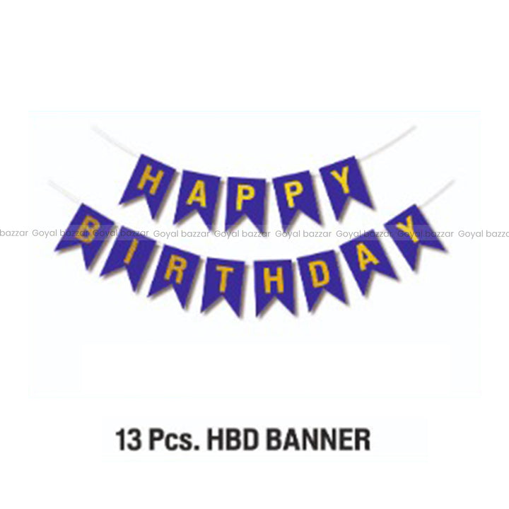 Happy Birthday Decoration Kit Combo -Theme-10