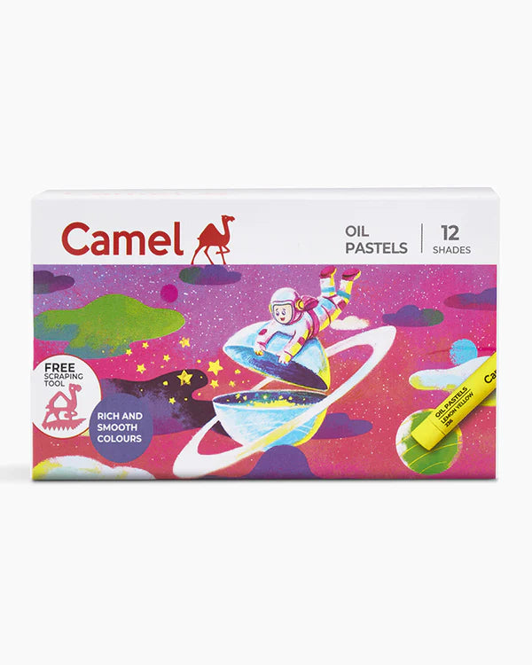 Camel Oil Pastel -12 Shades