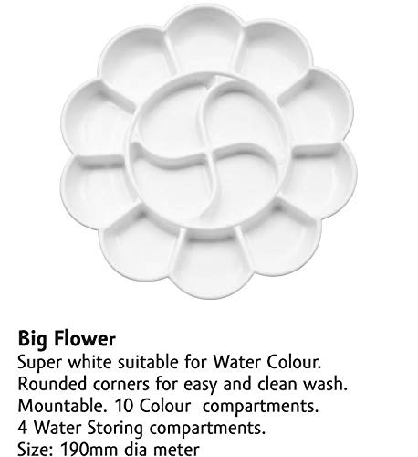 Khyati Colour Mixing Palette - Big Flower
