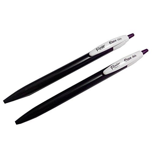 Flair Ezee Click Ball Pen Black Pen 5 Pcs