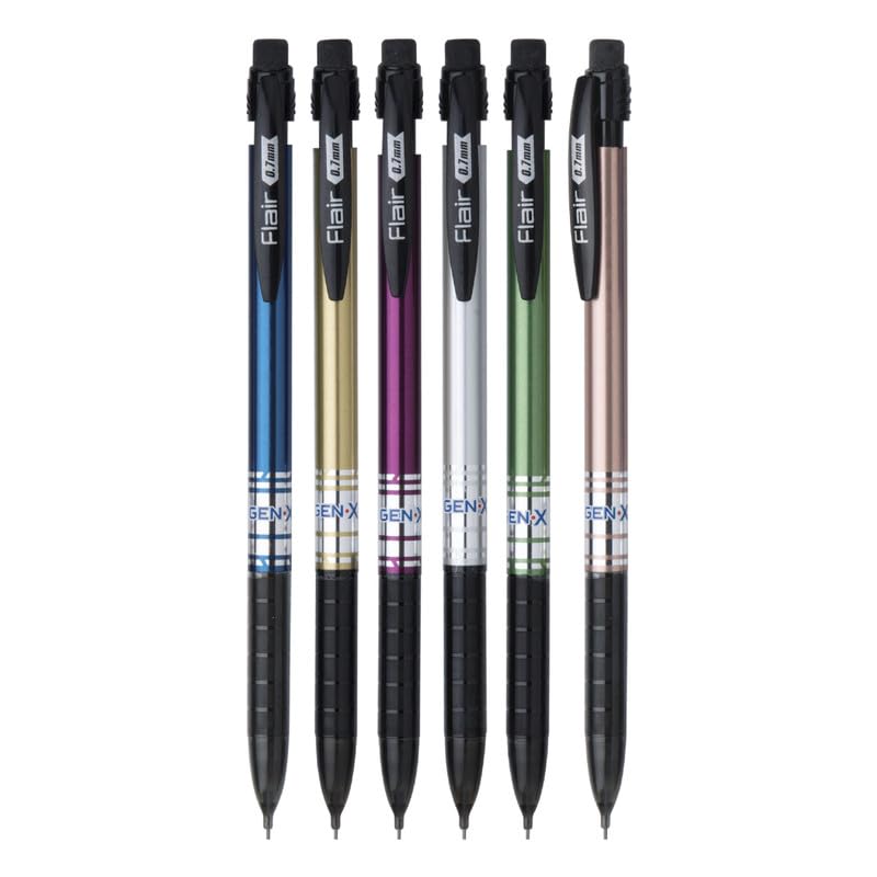 FLAIR Creative Series Gen X Mechanical Pencil Pouch Pack of