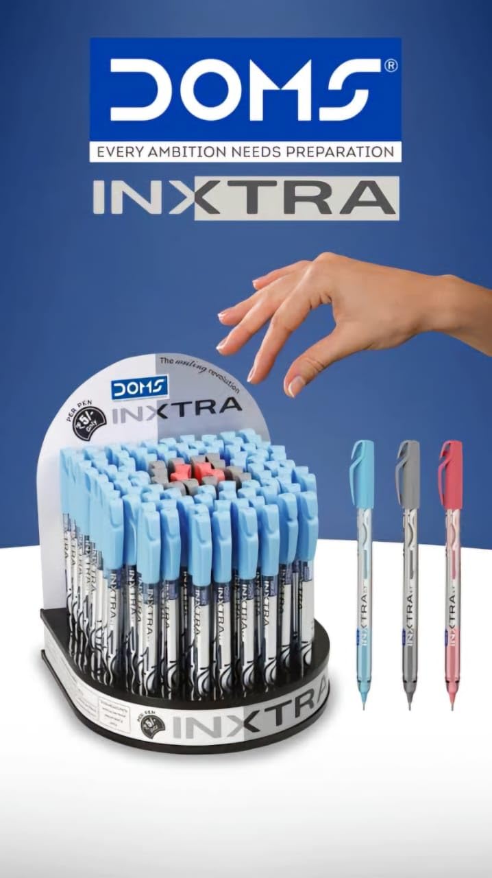 Dom's Rollar Pen Doms Inxtra 0.7mm Ball point Pens 5 Pcs – Goyalbazaar