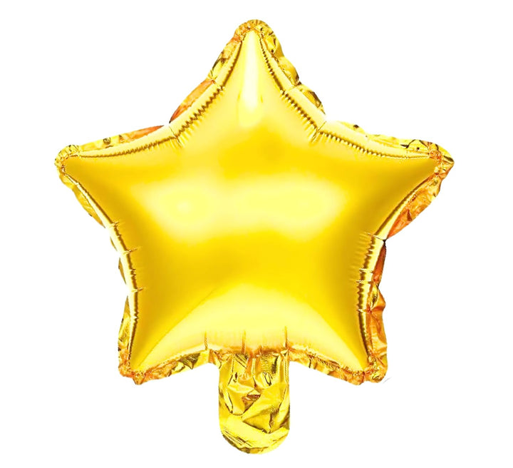 Yellow Gold Star Foil Balloon Size - 16 Inch (Pack of 1)