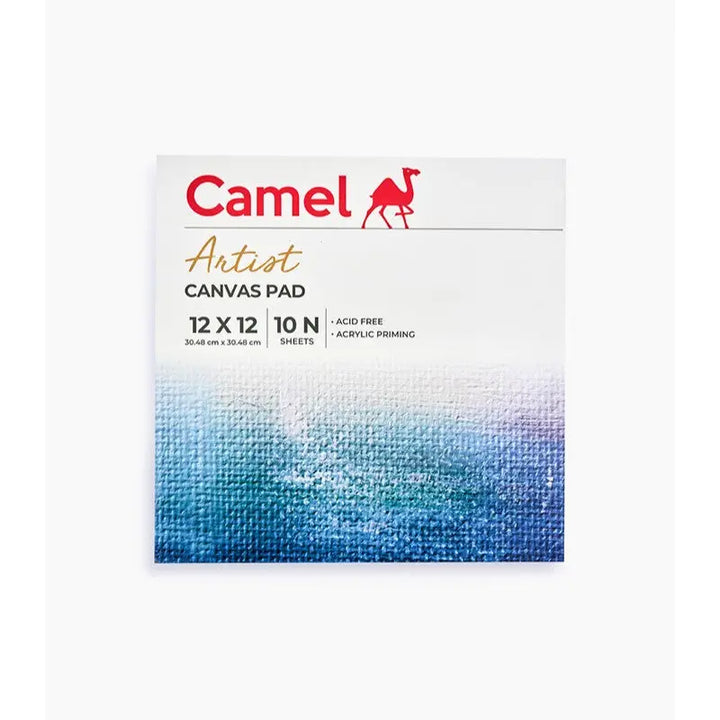 Camel Artist Canvas Pad Size 12x12 Inches