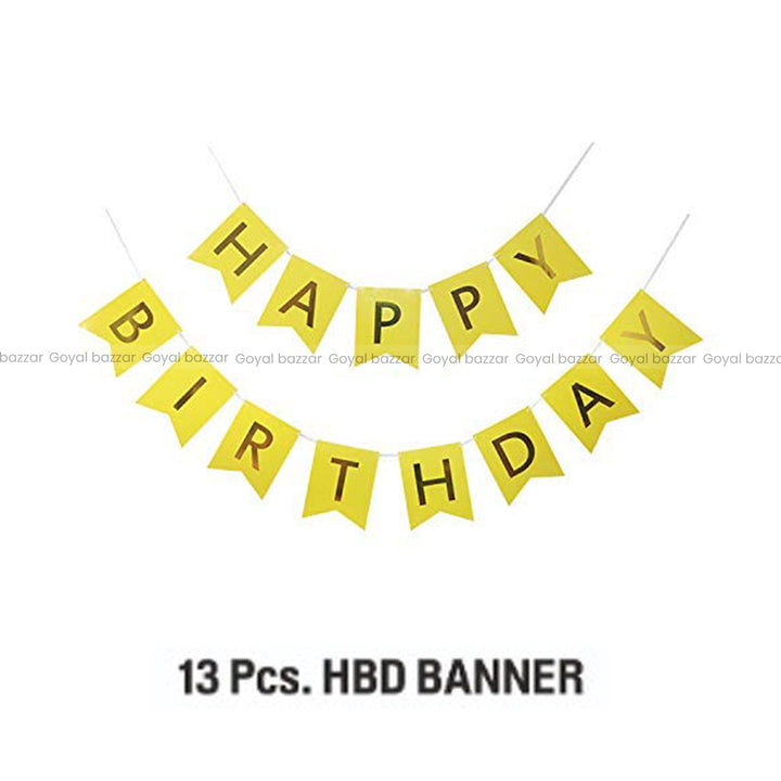 Happy Birthday Decoration Kit Combo -Theme-17
