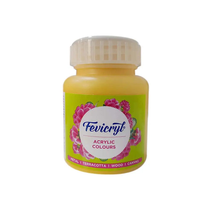 Golden Yellow Acrylic Colours 100 ml /Pidilite Fevicryl