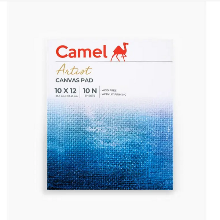 Camel Artist Canvas Pad Size 10x12 Inches