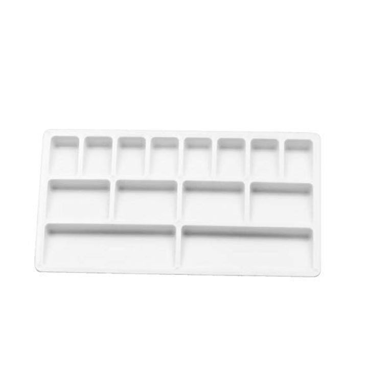 KHYATI Small Rectangle Shape Colour Mixing Palette