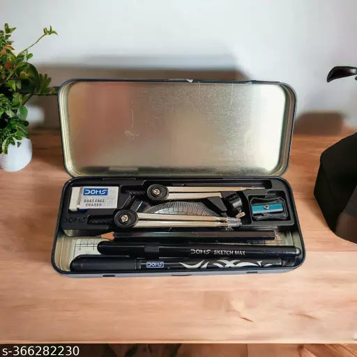 DOMS Geotron Mathematical Drawing Instruments Box