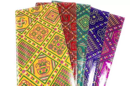 Chunri Print Gift Wrapping Paper 10 pc