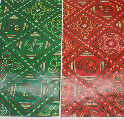 Chunri Print Gift Wrapping Paper 10 pc